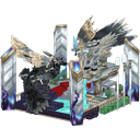 Zacian vs Zamazenta Fountain