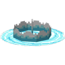 Magical Water Aura Back Cosmetic