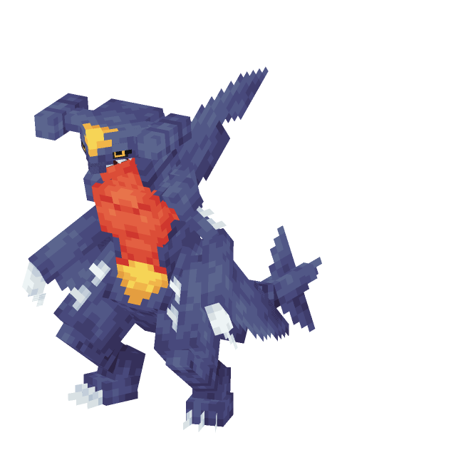 Garchomp in Cobblemon