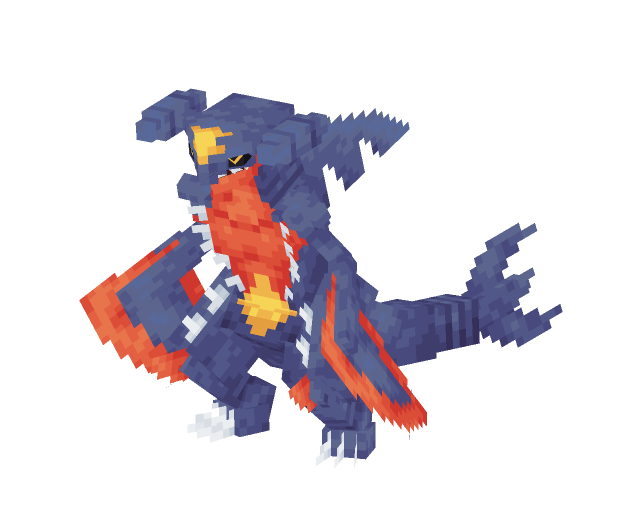 Mega Garchomp in Cobblemon